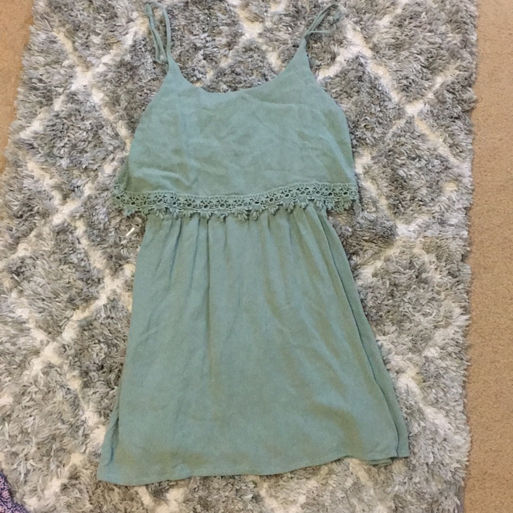 Sage green Dress